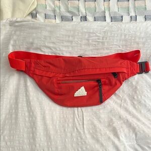 Adidas Bold Red Belt Bag
